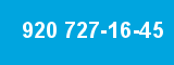 920 727-16-45